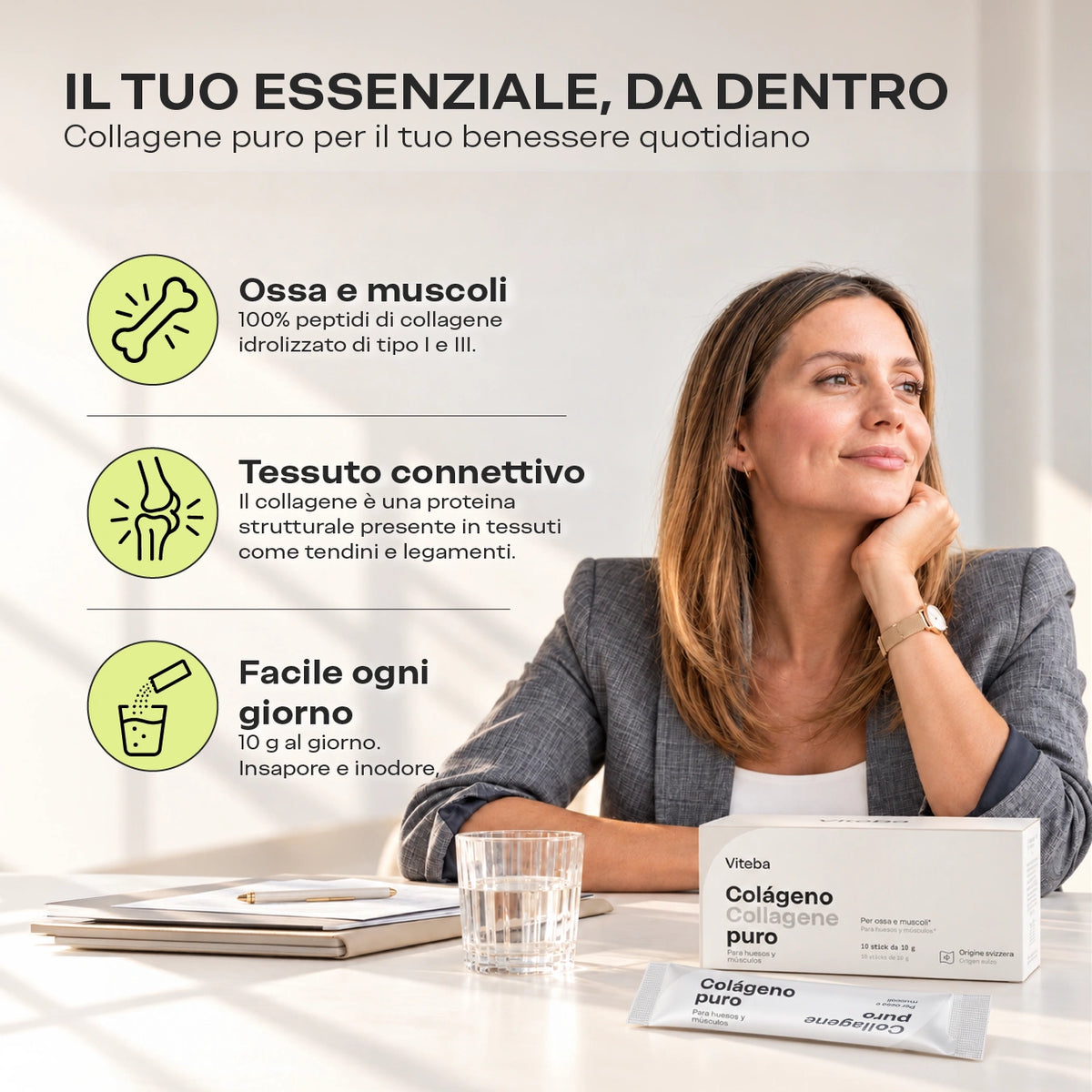 Ossa e muscoli, tessuto connettivo. Facile ogni giorno